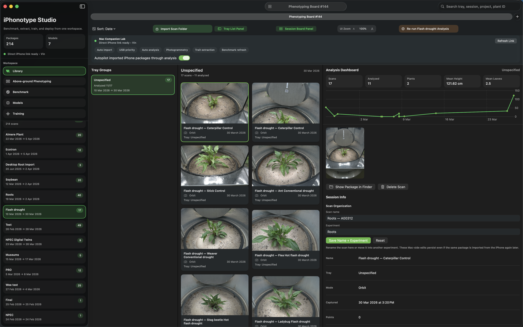 Mac Companion benchmark alignment studio comparing benchmark masks and app masks.